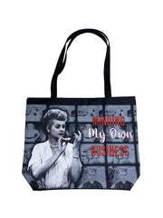 Lucy Tote Bag - Minding My Own Business