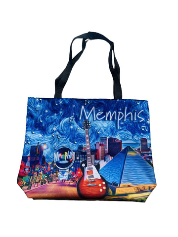 Memphis Tote Bag - Starry Night