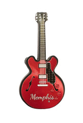 Memphis Magnet - Foil Guitar Red