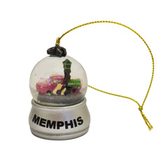 Memphis Snowglobe - Mini Ornament