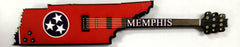 Memphis Magnet-State Flag Guitar