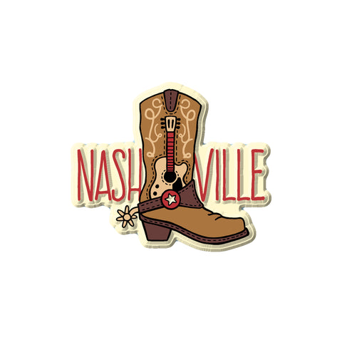 Nashville Magnet - Boot