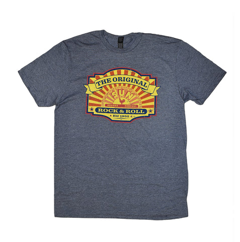 Sun Record T-Shirt - Navy