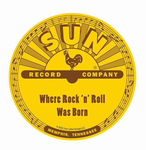 Sun Record Magnet Tin Where R 'n' R Was Born
