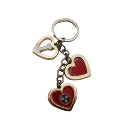 Tennessee Keychain - I Heart TN With Flag