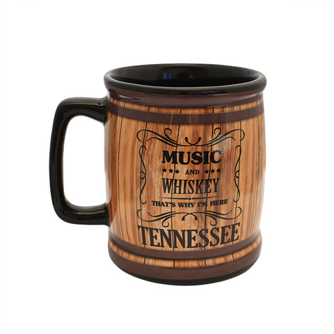 Tennessee Mug - Music & Whiskey