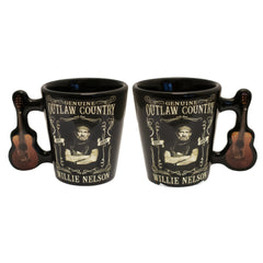 Willie Shot Glass - Outlaw Country