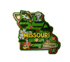 Missouri Magnet Green Map