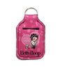 Betty Boop Key Chain  w/ Multiuse Pouch: Hand Sanitizer, Lip Stick and more  -"Attitude"-