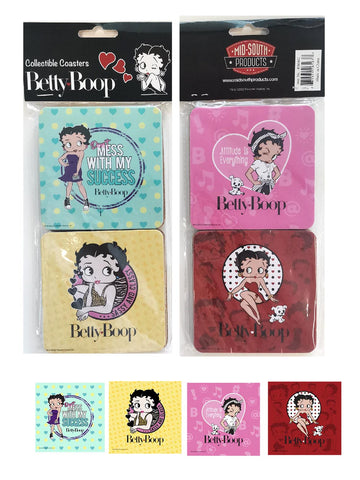 Betty Boop Coasters - Colorful