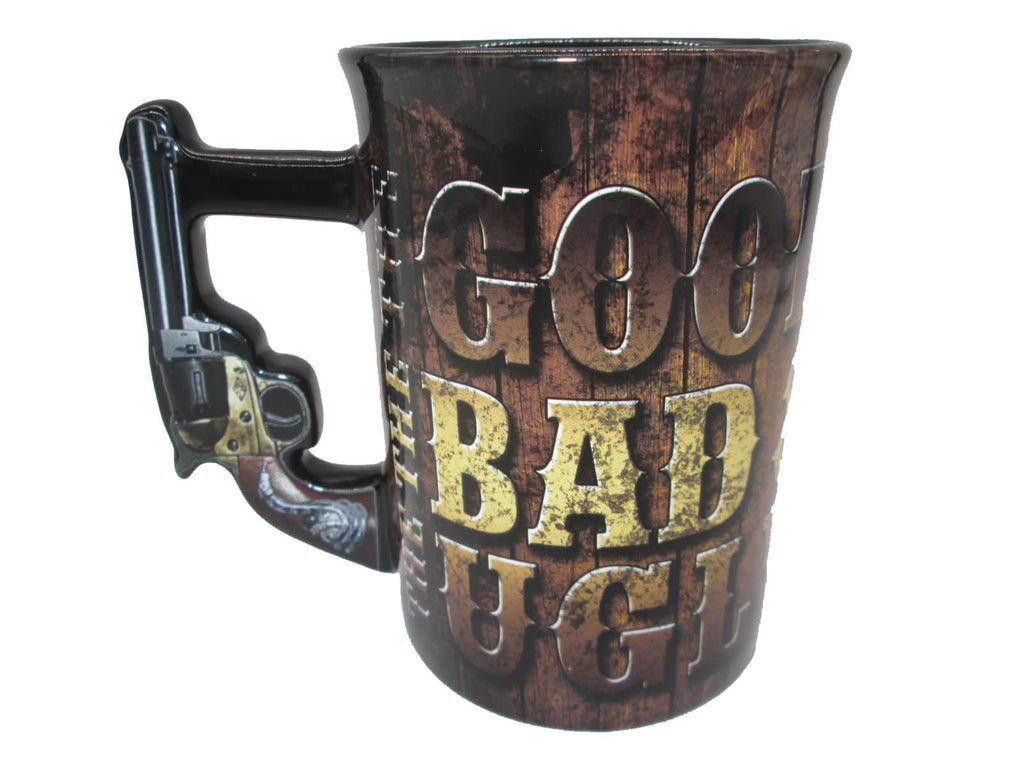 The Good, The Bad and The Ugly Mug w/Pistol Handle