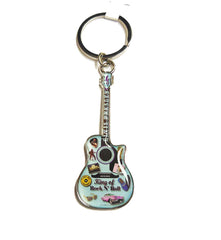 Elvis Key Chain Guitar Patches