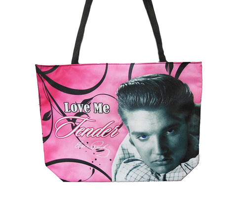 Elvis Tote Bag Love Me Tender