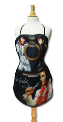 Elvis Apron Guitar Shape 3 Images
