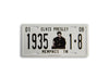 Elvis Magnet - License Plate 1935
