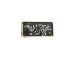 Elvis Pin LP Motorcycle w/Wings