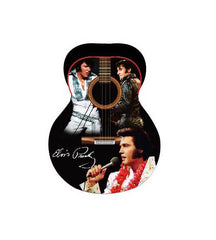 Elvis Coasters Guitar Shape 3 Images -Set/4-