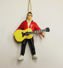 Elvis Ornament Red Jacket -  3/Set