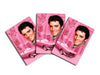 Elvis Playing Cards Pink Guitars