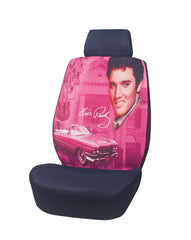 Elvis Universal Seat Cover Pink w/ Guitars