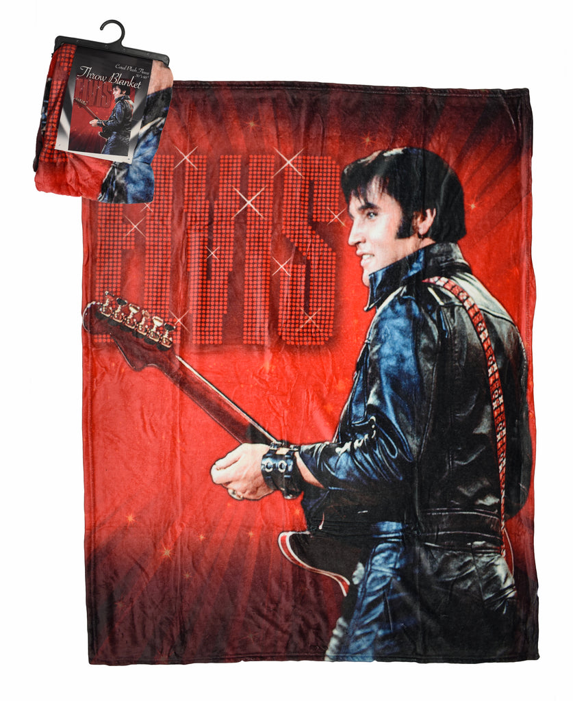 Elvis Throw Blanket "'68 Name"