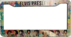Elvis License Plate Frame Collage