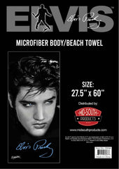Elvis Towel Microfiber Body/Beach Up Close