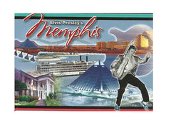 Elvis Postcard Memphis Collage