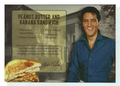 Elvis Postcards Recipe Peanut Butter and Banana Sandwich