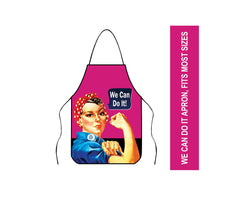 Rosie The Riveter Apron - We Can Do It!