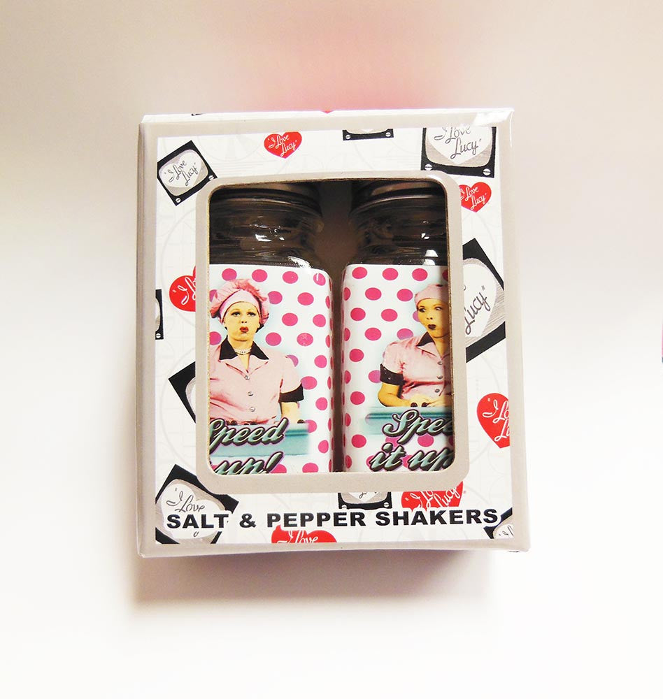 Lucy Salt & Pepper - Chocolate Factory