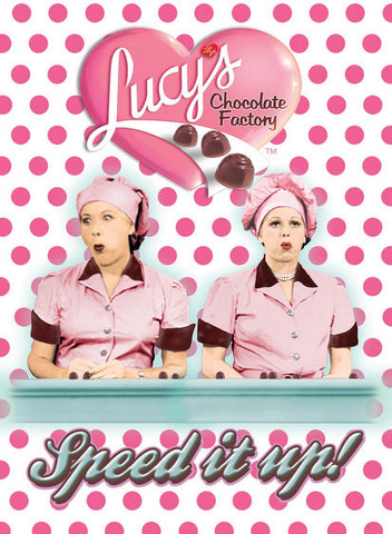 Lucy Magnet Chocolate Factory Polka Dots