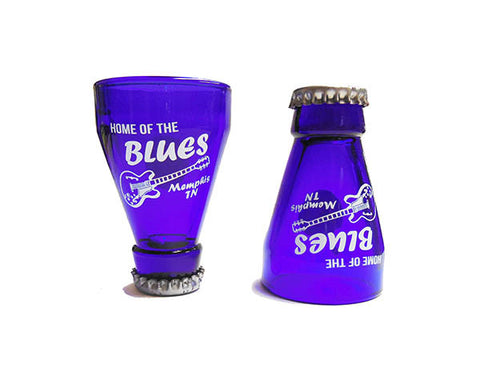 Memphis Shot Glass Beer Bottle Top