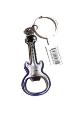 Memphis Key Chain Bottle Opener Blue Guitar