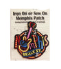 Memphis Patch Round Neon