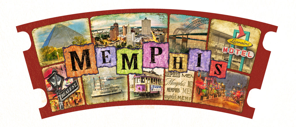 Memphis Mug Photos Embossed