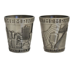 Memphis Shot Glass - Pewter
