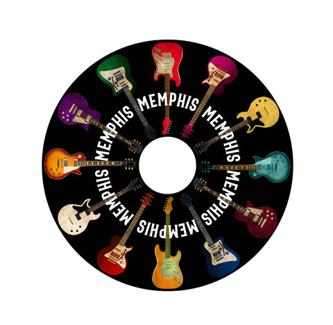 Memphis Magnet - Guitar Record Tin
