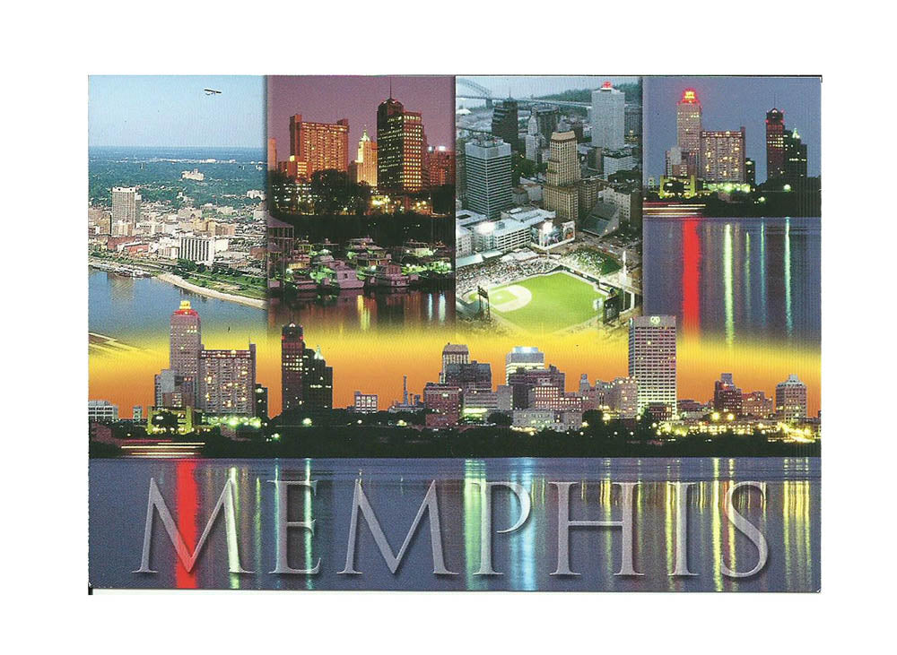 Memphis Postcard Skyline/Yacht