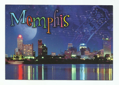 Memphis Postcard - Skyline - Pack of 50