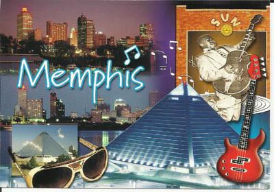 Memphis Postcards - Collage Sunglass - Pack of 50