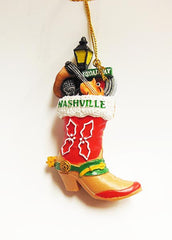Nashville Ornament - Boot Stocking - 6pc Set