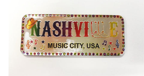 Nashville Magnet - Color Metallic