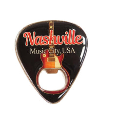 Nashville Bottle Opener and Magnet - Guitar Pick