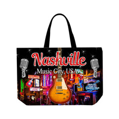 Nashville Tote Bag Music City