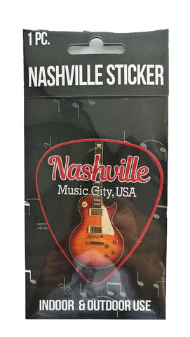 Nashville Sticker Guitar Pick