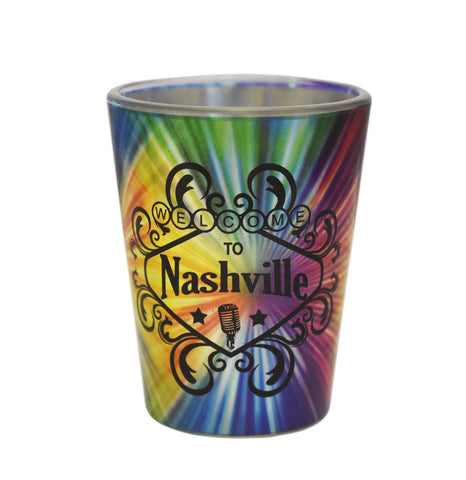 Nashville Shot Glass - Foil Welcome