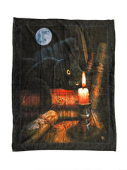 Lisa Parker Art Throw Blanket "The Witching Hour"