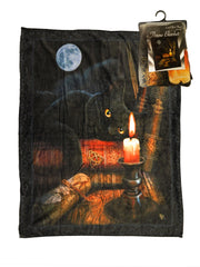 Lisa Parker Art Throw Blanket "The Witching Hour"