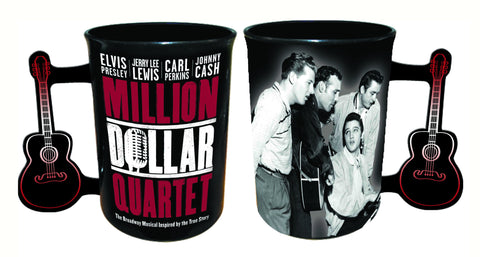 Million Dollar Quartet Mug w/ Guitar Handle